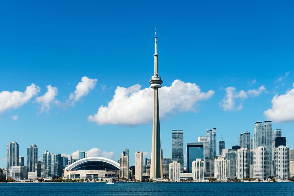 Toronto CN Tower skyline